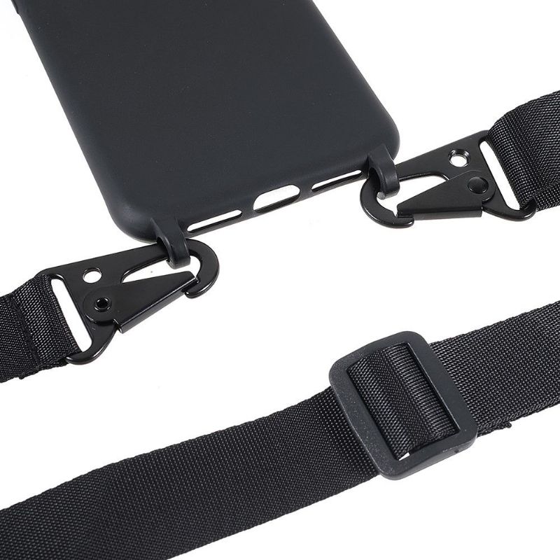 Kryt Na iPhone 11 Ochranný Ochrana Pomocí Šňůrky