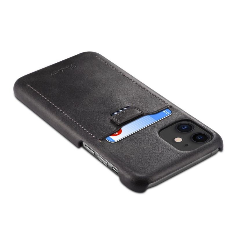 Kryt Na iPhone 11 Slupky S Prémiovým Koženým Efektem