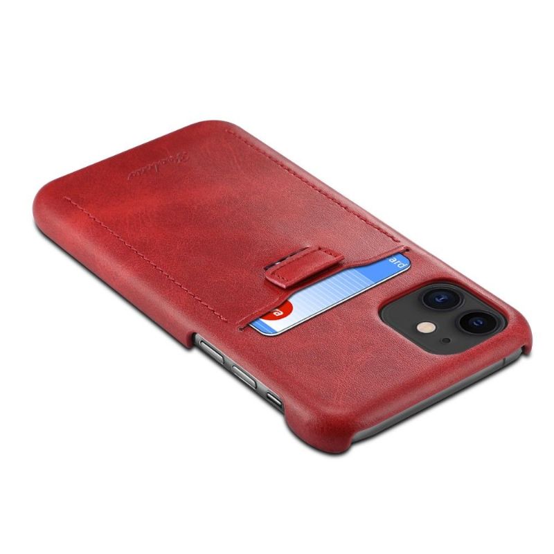Kryt Na iPhone 11 Slupky S Prémiovým Koženým Efektem