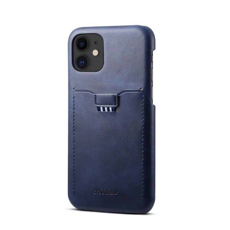 Kryt Na iPhone 11 Slupky S Prémiovým Koženým Efektem