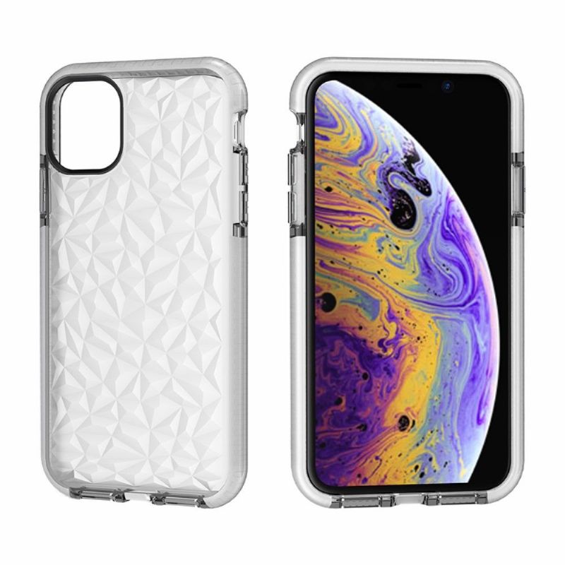 Kryt Na iPhone 11 Vyčistěte Pouzdro S Diamantovým Efektem
