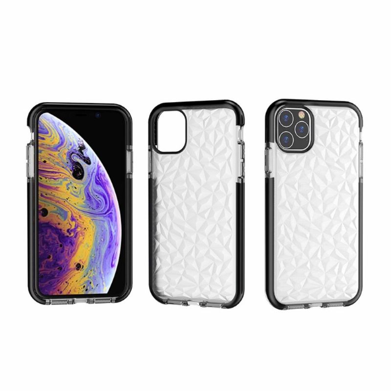 Kryt Na iPhone 11 Vyčistěte Pouzdro S Diamantovým Efektem