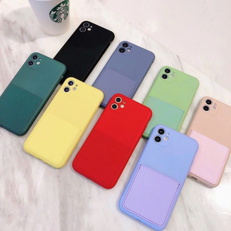 Kryty Na Mobil Na iPhone 11 Držák Silikonové Karty Mia