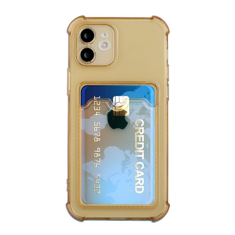 Kryty Na Mobil Na iPhone 11 Vymažte Držitel Karty
