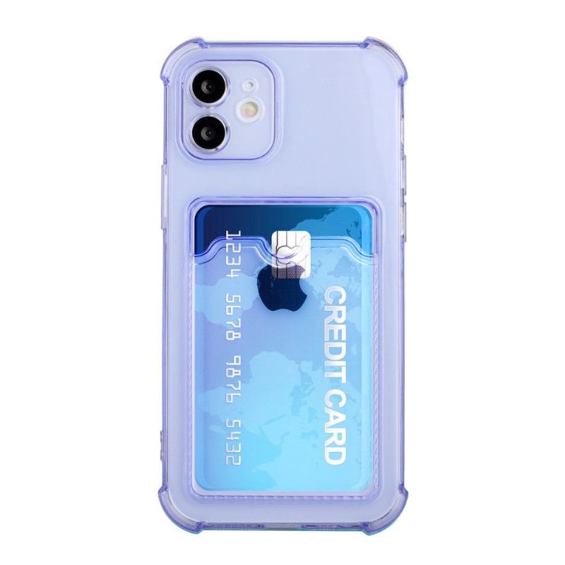 Kryty Na Mobil Na iPhone 11 Vymažte Držitel Karty