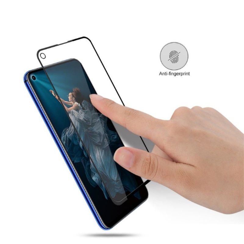 Honor 20 - Ochranné Tvrzené Sklo V Plné Velikosti - Černá