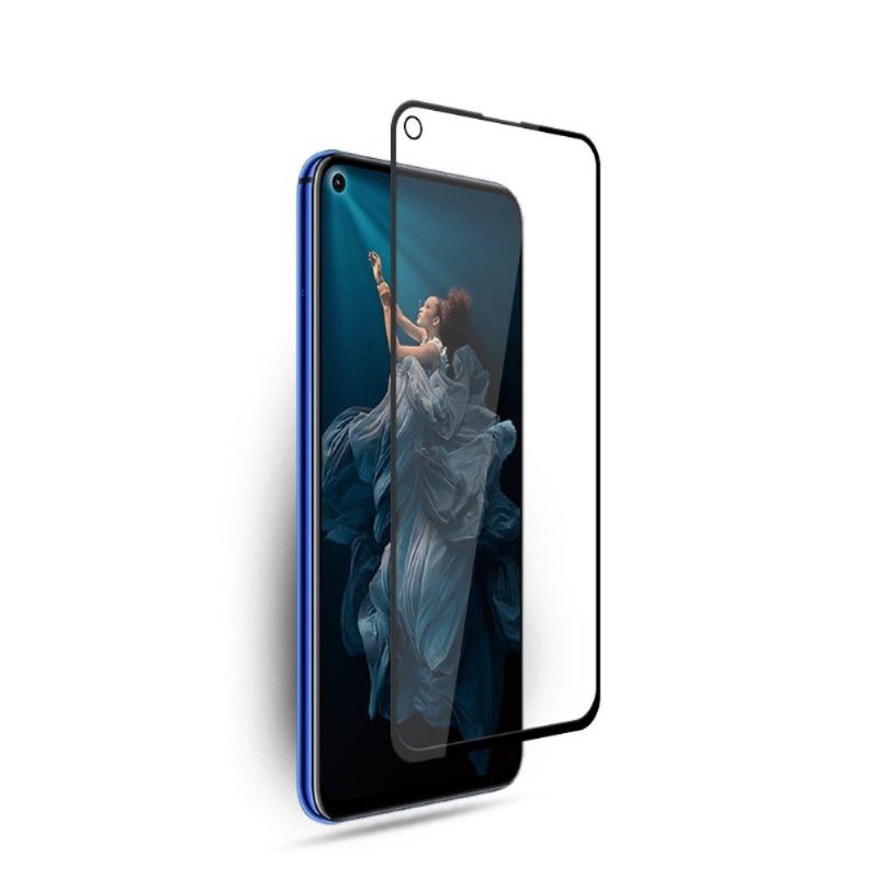 Honor 20 - Ochranné Tvrzené Sklo V Plné Velikosti - Černá
