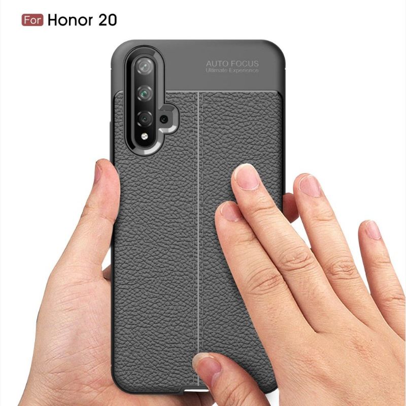 Kryt Na Honor 20 Gel Pro Konečnou Úpravu Umělé Kůže