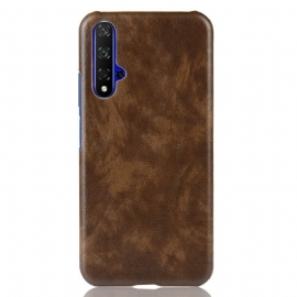 Kryt Na Honor 20 Prémiový Kožený Efekt