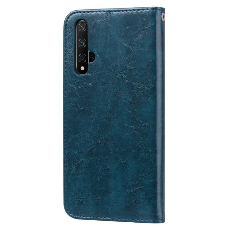 Pouzdra Na Honor 20 Luxusní Vintage Kožený Efekt