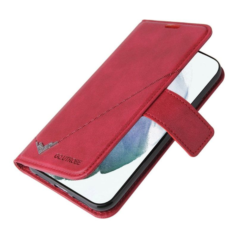 Flipové Pouzdro Na Samsung Galaxy S22 Ultra 5G Gq.utrobe Classic
