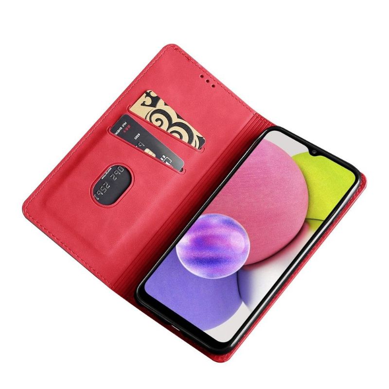 Kožené Pouzdro Na Samsung Galaxy S22 Ultra 5G Leah Premium
