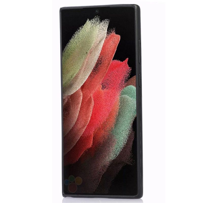 Kryt Na Samsung Galaxy S22 Ultra 5G Držitel Karty Denior