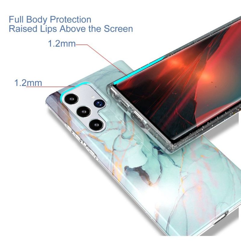 Kryt Na Samsung Galaxy S22 Ultra 5G Lena Marble