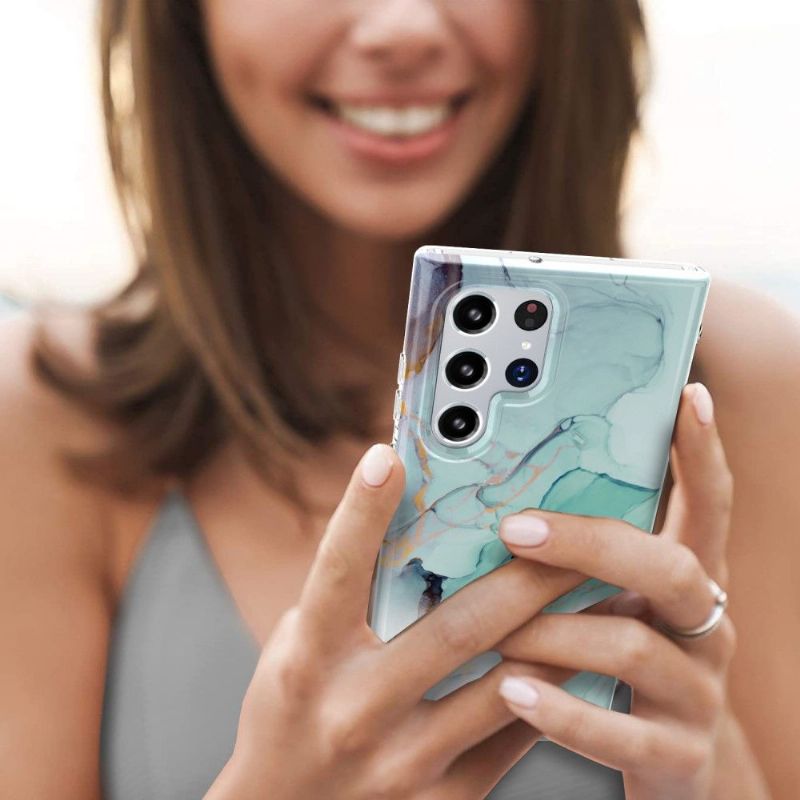 Kryt Na Samsung Galaxy S22 Ultra 5G Lena Marble