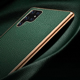 Kryt Na Samsung Galaxy S22 Ultra 5G Sulada Zrnitá Imitace Kůže