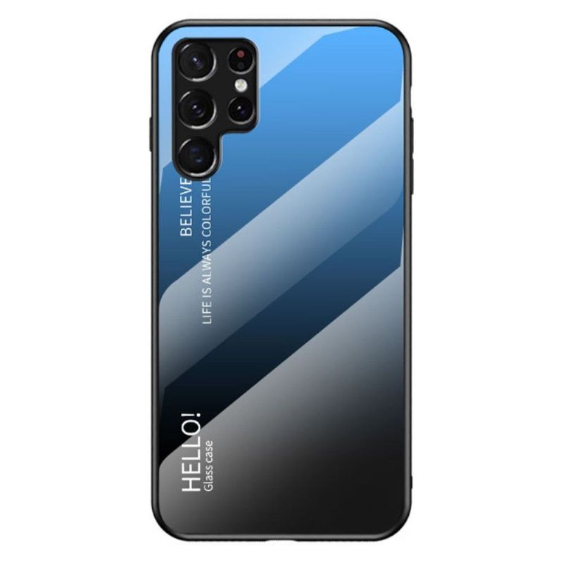 Kryty Na Mobil Na Samsung Galaxy S22 Ultra 5G Barevný Přechod