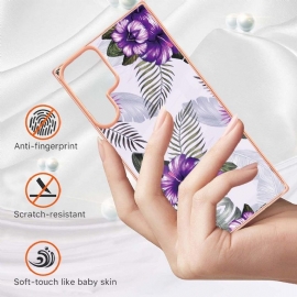 Kryty Na Mobil Na Samsung Galaxy S22 Ultra 5G Exotické Květiny