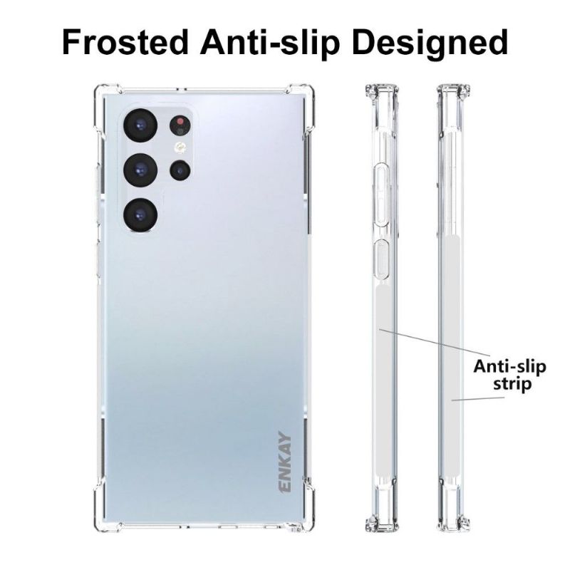 Ochranné Pouzdro Samsung Galaxy S22 Ultra Enkay Transparent