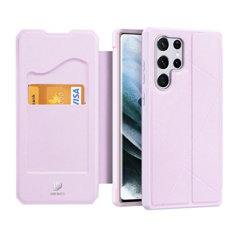 Pouzdra Na Samsung Galaxy S22 Ultra 5G Flipové Pouzdro Ducis X Series