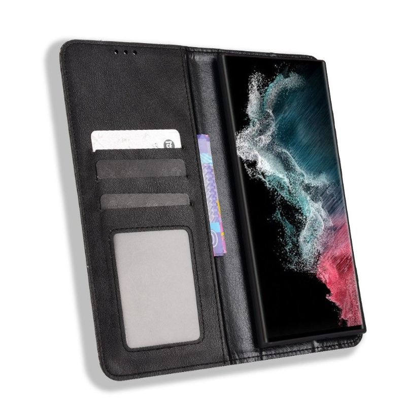 Pouzdra Na Samsung Galaxy S22 Ultra 5G Kůže Ve Stylu Cirénius