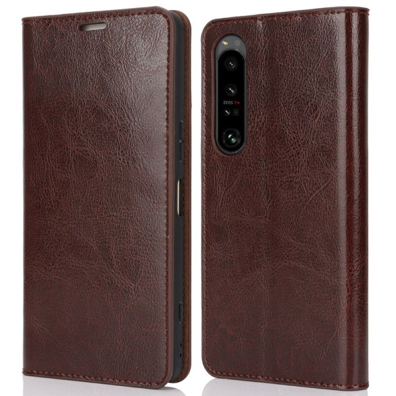 Kožené Pouzdro Folio Sony Xperia 1 Vi Kůže