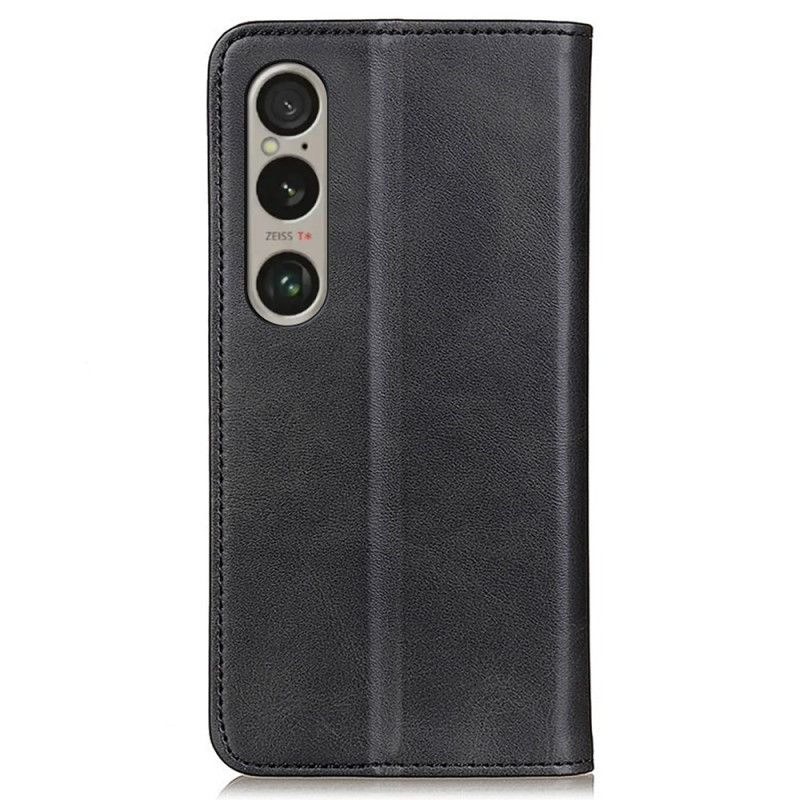 Kožené Pouzdro Sony Xperia 1 Vi Kryty Na Mobil Štípaná Kůže