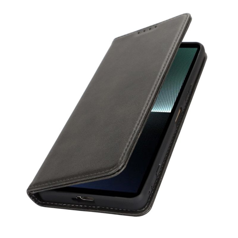 Kožené Pouzdro Sony Xperia 1 Vi Štípaná Kůže
