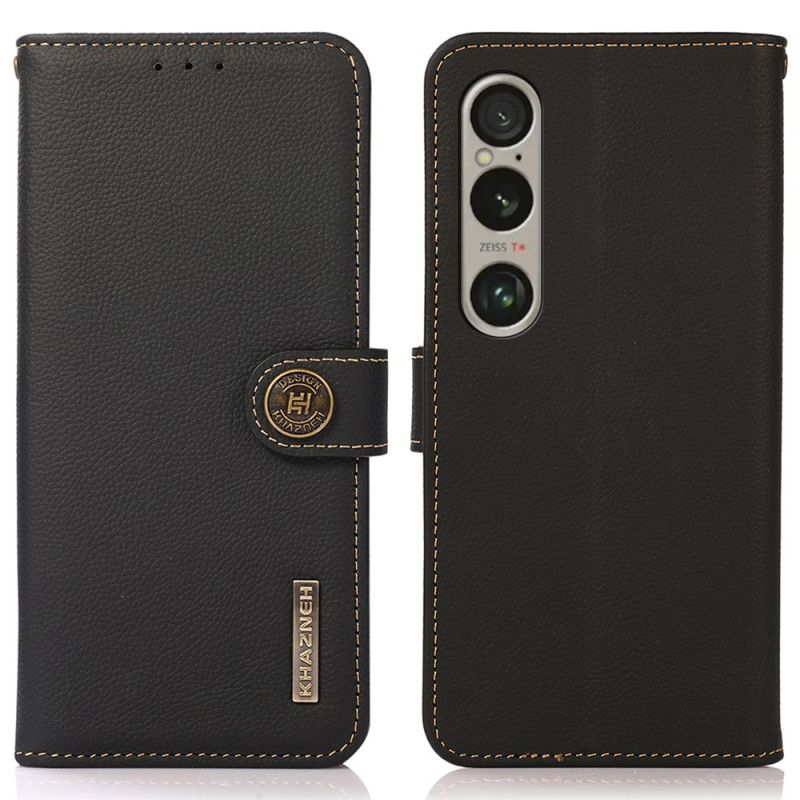 Kožený Kryt Na Sony Xperia 1 Vi Chazneh