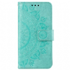 Kožený Kryt Sony Xperia 1 Vi Mandala Sun S Popruhem
