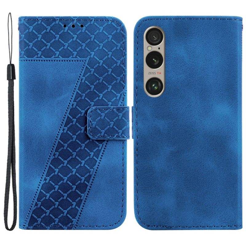 Kožený Kryt Sony Xperia 1 Vi Návrh 7
