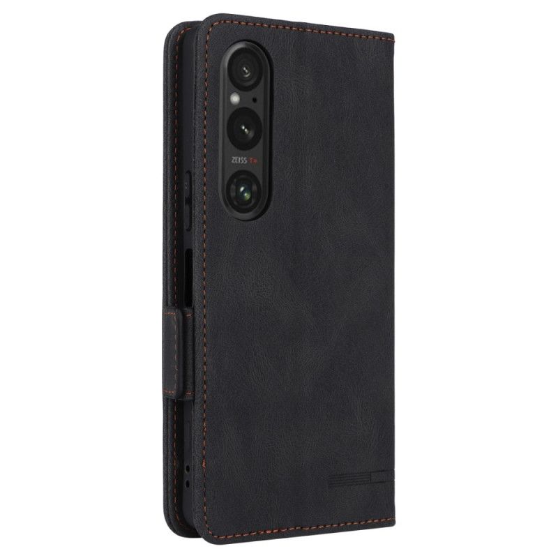 Kožený Kryt Sony Xperia 1 Vi Retro Design