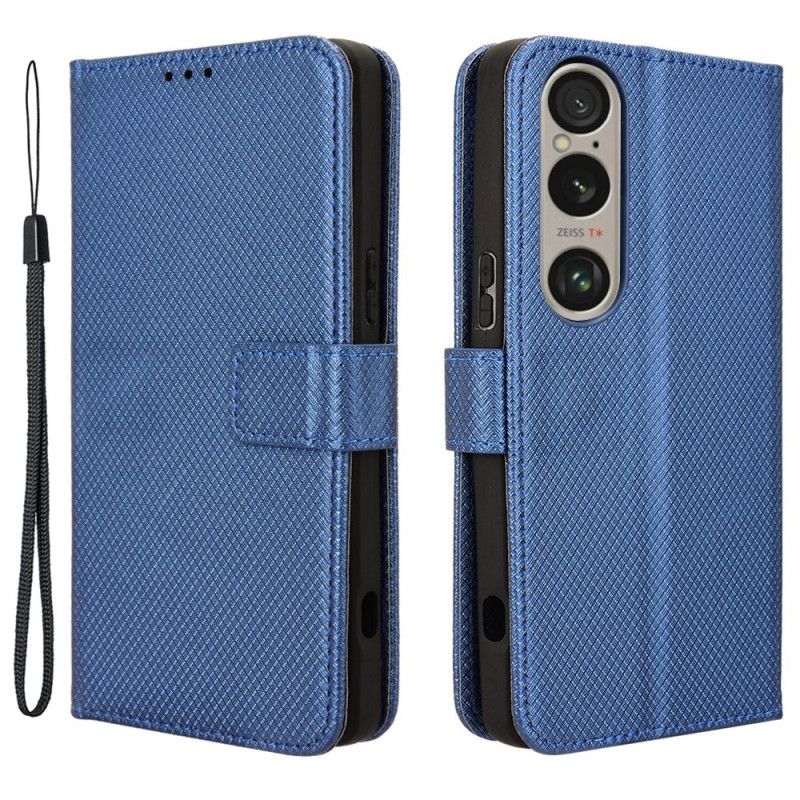 Kožený Kryt Sony Xperia 1 Vi Strap Points