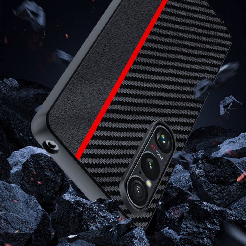 Kryt Sony Xperia 1 Vi Styl Uhlíkových Vláken