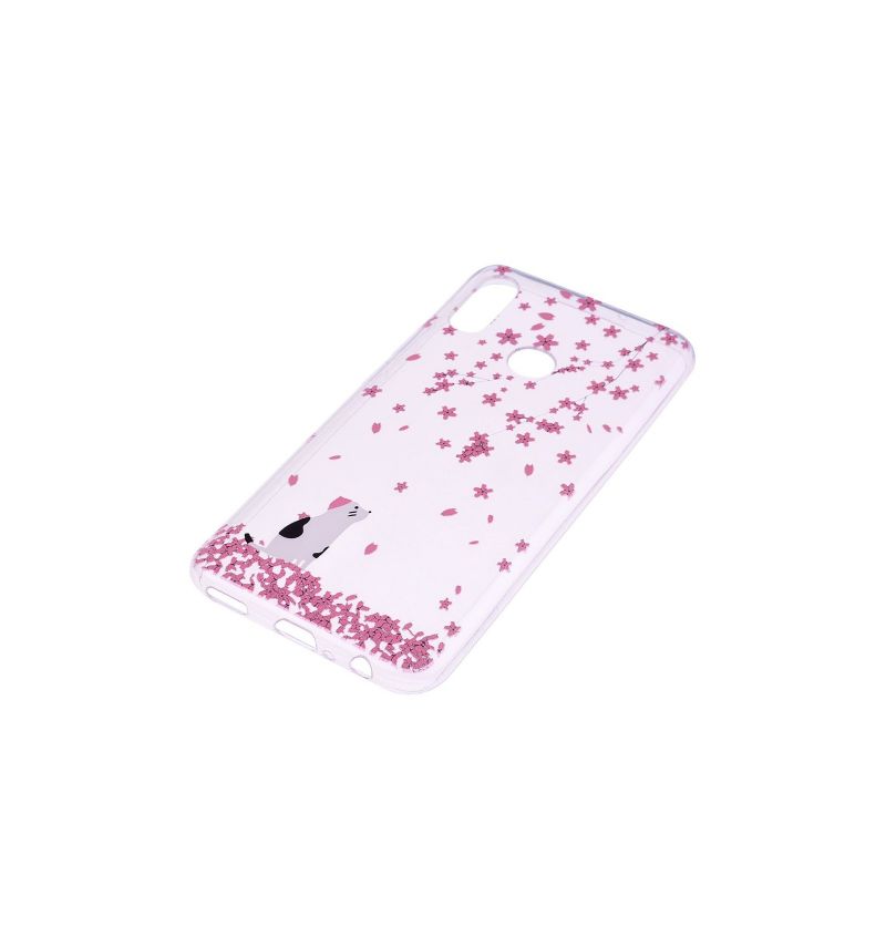 Kryt Na Honor 10 Lite Silikonové Jarní Květiny