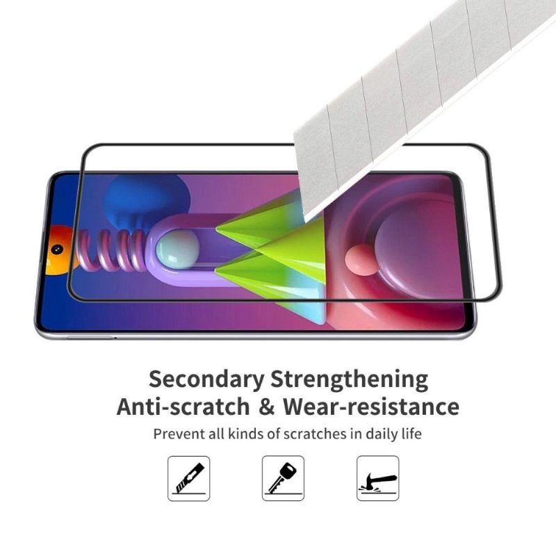 Chrániče Obrazovky Z Tvrzeného Skla Samsung Galaxy M51 V Plné Velikosti (2 Kusy)