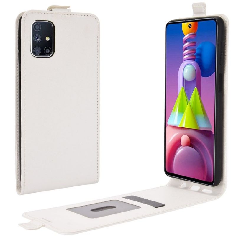 Flipové Pouzdro Na Samsung Galaxy M51 Kožené Pouzdro Vertikální Umělá Kůže