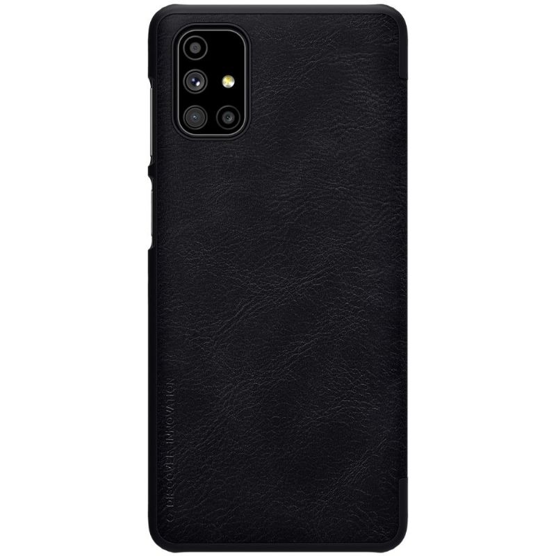 Flipové Pouzdro Na Samsung Galaxy M51 Kožený Efekt Řady Qin
