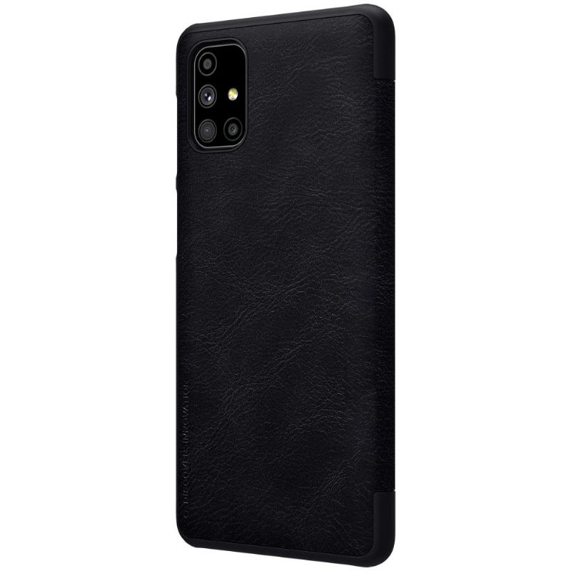 Flipové Pouzdro Na Samsung Galaxy M51 Kožený Efekt Řady Qin
