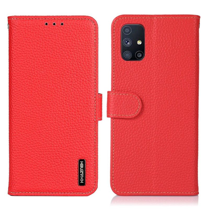 Kožené Pouzdro Na Samsung Galaxy M51 Kůže Khazneh
