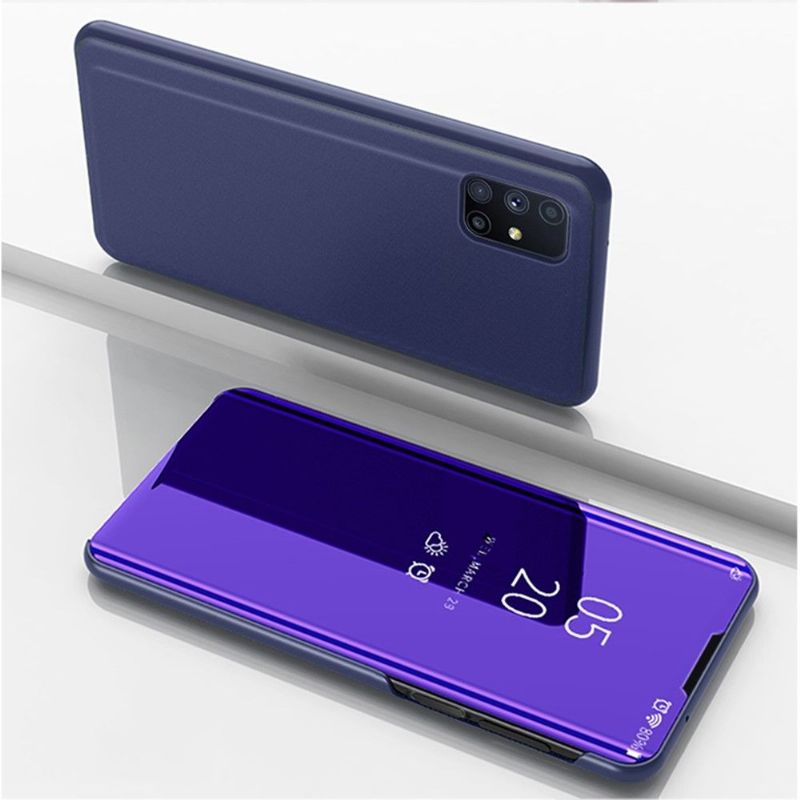Kryt Na Samsung Galaxy M51 Flipové Pouzdro Zrcadlový Efekt