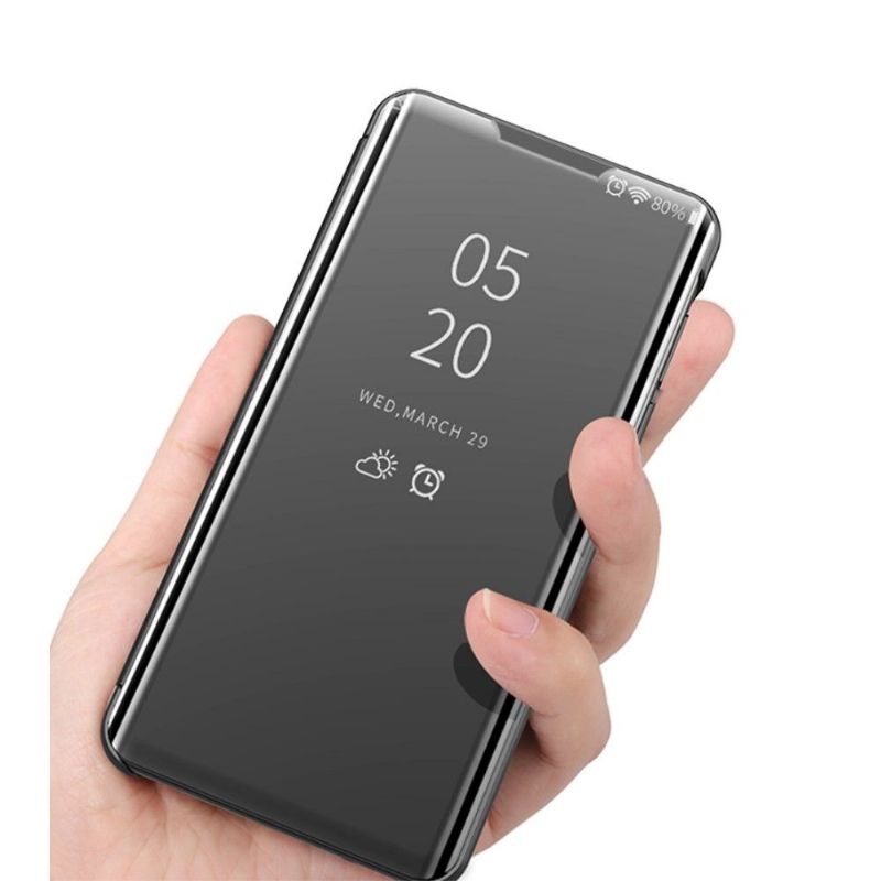 Kryt Na Samsung Galaxy M51 Flipové Pouzdro Zrcadlový Efekt