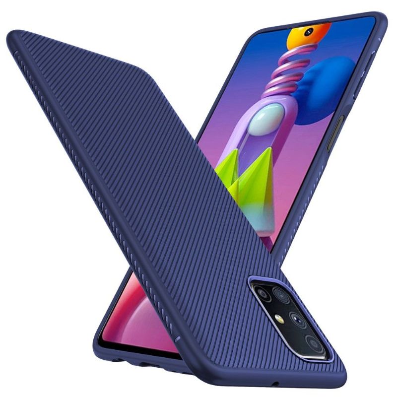 Kryt Na Samsung Galaxy M51 Pruhovaný Efekt