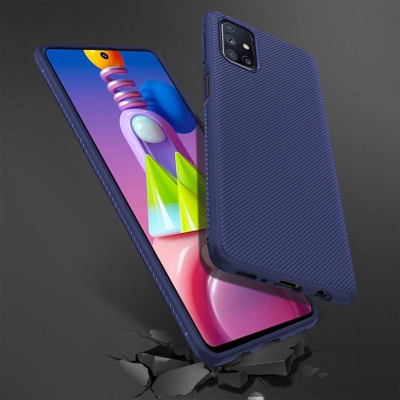 Kryt Na Samsung Galaxy M51 Pruhovaný Efekt