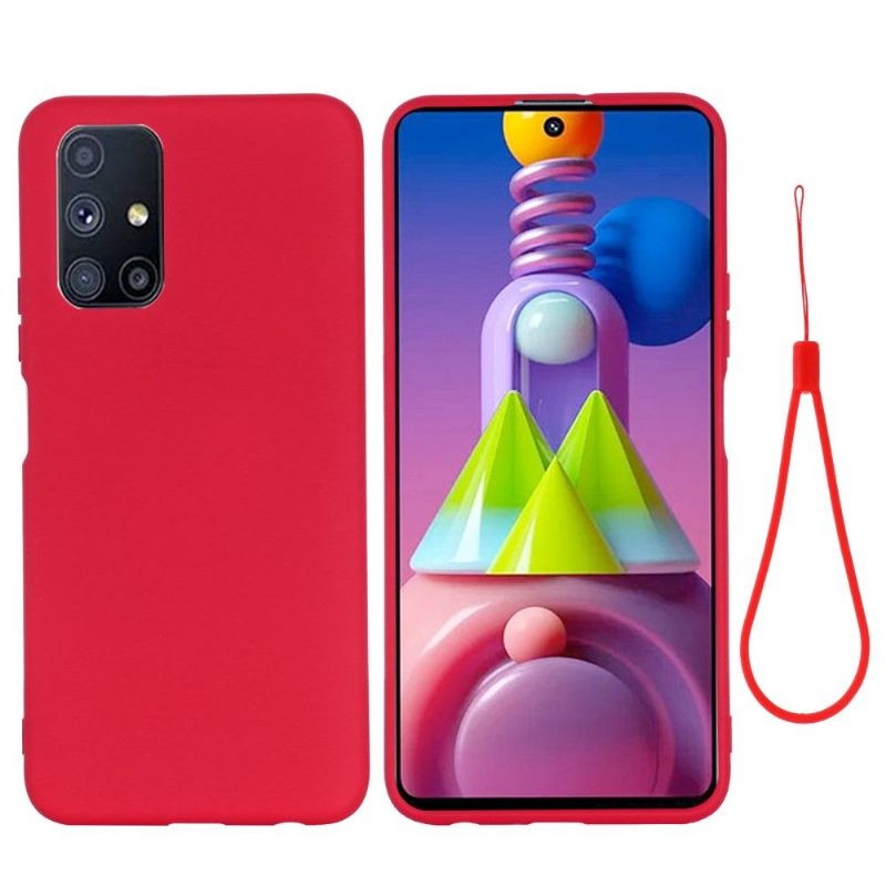 Kryt Na Samsung Galaxy M51 Puro Tekutý Silikon