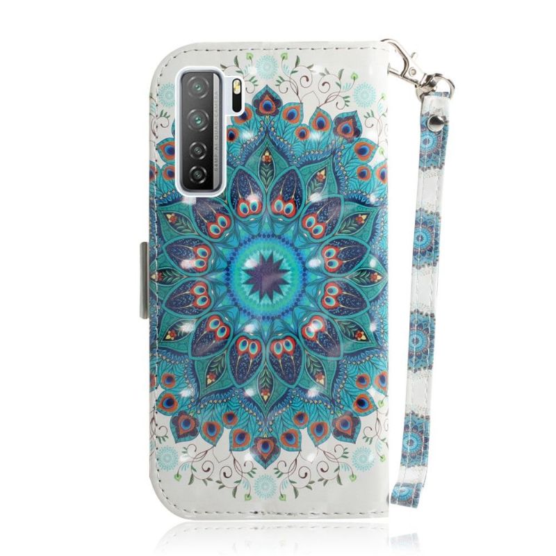 Flipové Pouzdro Na Huawei P40 Lite 5G Barevná Mandala