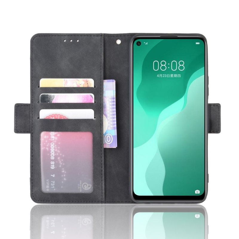Flipové Pouzdro Na Huawei P40 Lite 5G Premium S Držitelem Karty