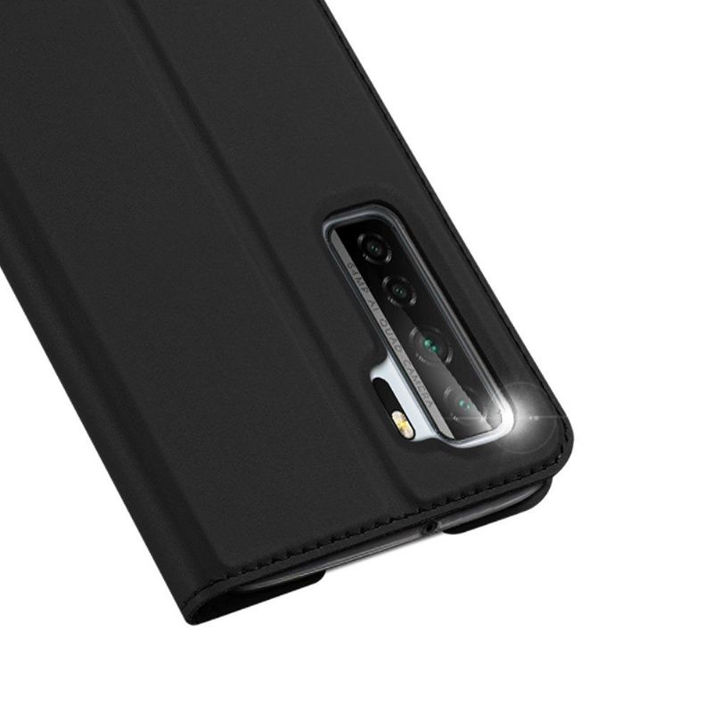 Flipové Pouzdro Na Huawei P40 Lite 5G Saténový Efekt