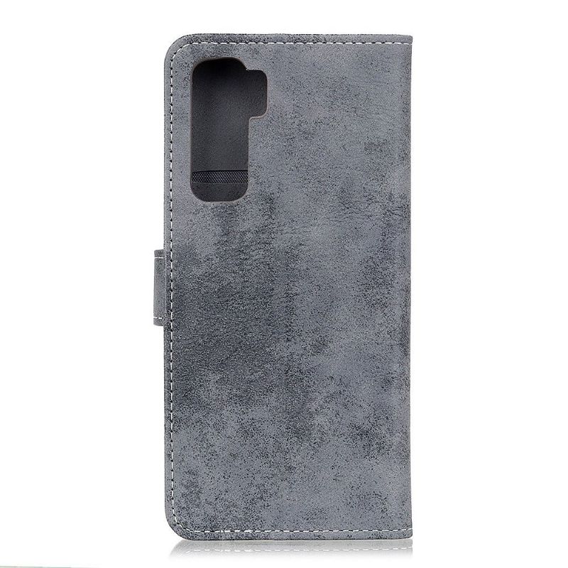 Kožené Pouzdro Folio Na Huawei P40 Lite 5G Vintage Umělá Kůže Cyrius