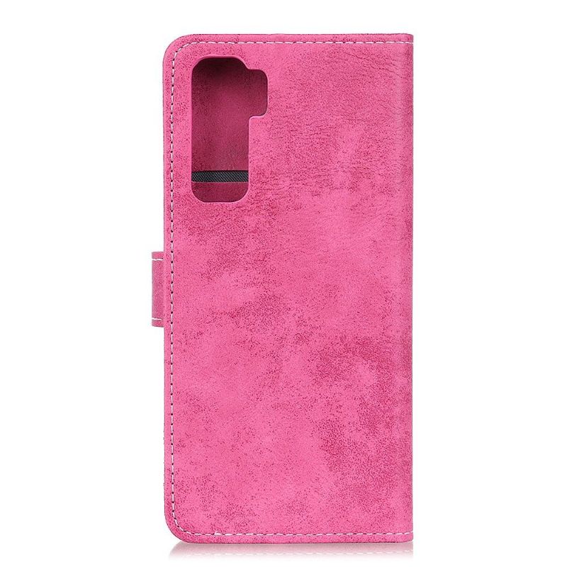 Kožené Pouzdro Folio Na Huawei P40 Lite 5G Vintage Umělá Kůže Cyrius